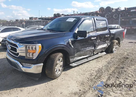 2021 Ford F-150 Xlt из США, поврежденный, VIN 1FTEW1C5XMFB67308